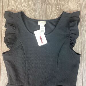 Caution‎ To The Wind Little Black Dress M Sleeveless NEW